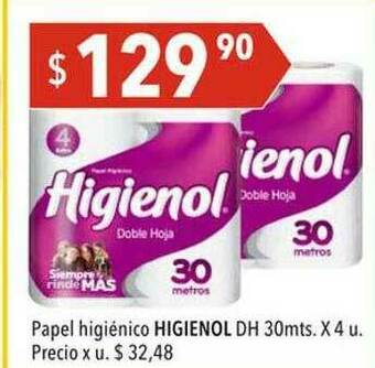 Hergo Papel Higiénico Higienol oferta
