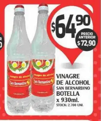 Supermercados Malambo Vinagre De Alcohol San Bernardino oferta