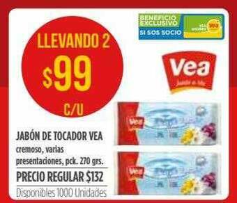 Supermercados Vea Jabón De Tocador Vea oferta