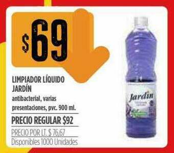 Supermercados Vea Limpiador Liquido Jardin oferta
