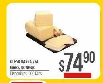 Supermercados Vea Queso Barra Vea oferta