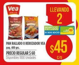 Supermercados Vea Pan Rallado O Rebozador Vea oferta