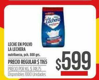 Supermercados Vea Leche En Polvo La Lechera oferta
