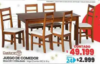 Juego De Comedor Dadone