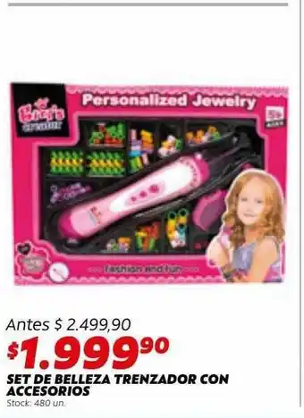 Ferniplast Set De Belleza Trenzador Con Accesorios oferta