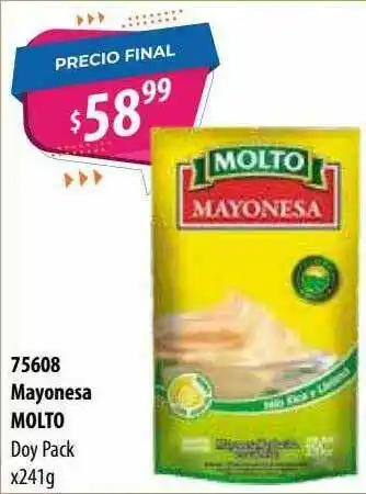 Micropack 75608 Mayonesa Molto Doy Pack oferta