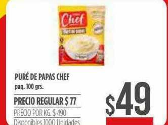 Supermercados Vea Puré De Papas Chef oferta