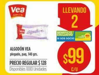 Supermercados Vea Algodón Vea oferta