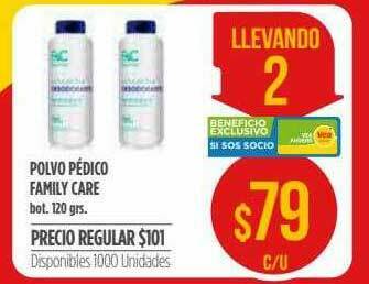 Supermercados Vea Polvo Pédico Family Care oferta