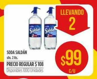 Supermercados Vea Soda Saldán oferta