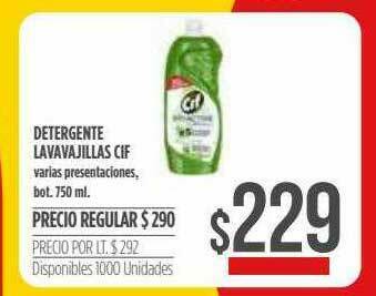 Supermercados Vea Detergente Lavavajillas Cif oferta