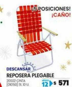 Descansar Reposera Plegable