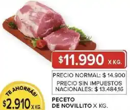 Carrefour Peceto de novillito oferta