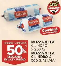 Carrefour Silvia mozzarella cilindro oferta