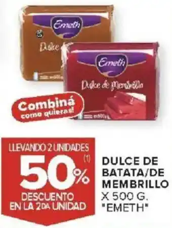 Carrefour Emeth dulce de batata/de membrillo oferta