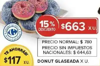 Carrefour Donut glaseada oferta