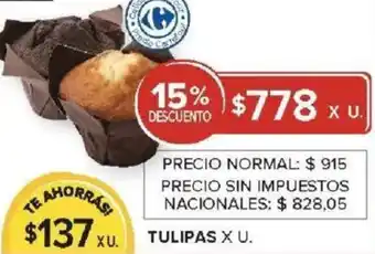 Carrefour Tulipas oferta