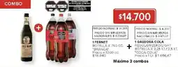 Carrefour Branca 1 fernet botella oferta