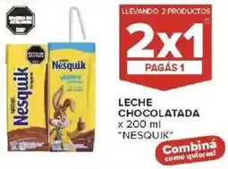 Carrefour Nesquik leche chocolatada oferta