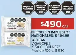 Carrefour Bulnez obleas v/sabores oferta