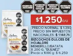 Carrefour Bulnez bizcochos dulces de hojaldre membrillo/batata oferta