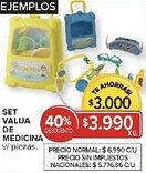 Carrefour Maisto set valija de medicina v/ piezas. oferta