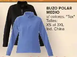 Carrefour Tex buzo polar medio oferta