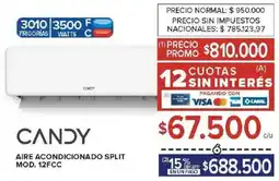 Carrefour Candy aire acondicionado split oferta