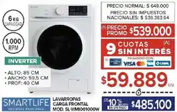 Carrefour Smartlife carga frontal oferta