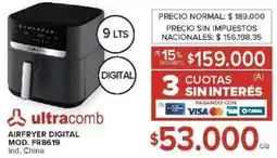 Carrefour Ultracomb airfryer digital oferta