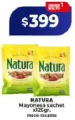 Supermayorista Vital Natura mayonesa sachet oferta