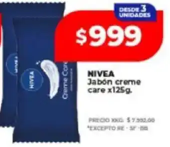Supermayorista Vital Nivea jabón creme care oferta
