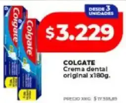 Supermayorista Vital Colgate crema dental original oferta