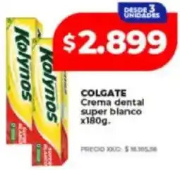 Supermayorista Vital Kolynos crema dental super blanco oferta