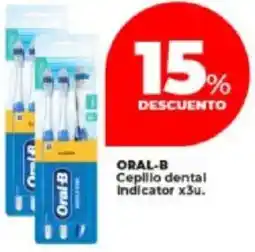 Supermayorista Vital Oral-B cepillo dental indicator oferta