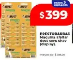Supermayorista Vital Bic prestobarba3 maquina afeltar desc sens shav oferta