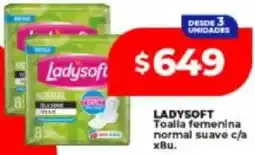 Supermayorista Vital Ladysoft toalla femenina normal suave oferta