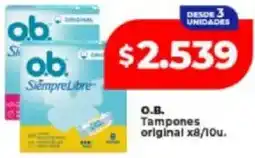 Supermayorista Vital O.B. tampones original oferta