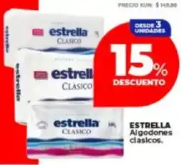 Supermayorista Vital Estrella algodones clasicos oferta