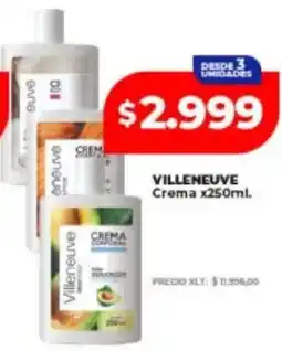 Supermayorista Vital Villeneuve crema oferta
