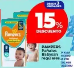 Supermayorista Vital Babysan pampers pañales regulares oferta