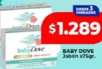 Supermayorista Vital Dove baby jabón oferta