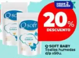 Supermayorista Vital Q-soft baby toallas humedas oferta