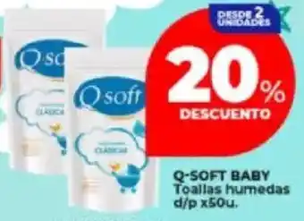 Supermayorista Vital Q-soft baby toallas humedas oferta