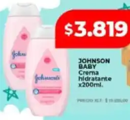 Supermayorista Vital Johnson baby crema hidratante oferta