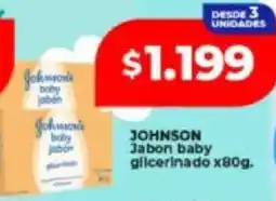 Supermayorista Vital Johnson jabon baby gilcerinado oferta
