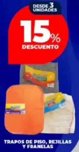 Supermayorista Vital Rejillas y franelas trapos de piso oferta