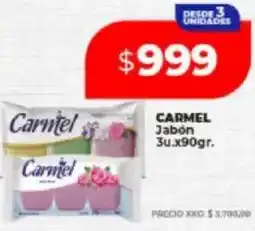 Supermayorista Vital Carmel jabón oferta