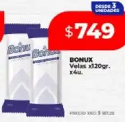 Supermayorista Vital Bonux velas oferta