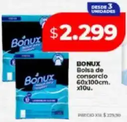 Supermayorista Vital Bonux bolsa de consorcio oferta